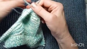 Это самые простые детские тапочки спицами !