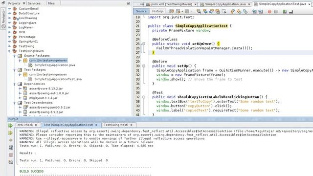 Assertj in Netbeans 11 with maven смотреть онлайн