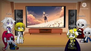 Undertale React to Genshin Impact