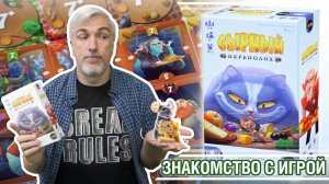 Знакомство с настольной игрой "СЫРНЫЙ ПЕРЕПОЛОХ"