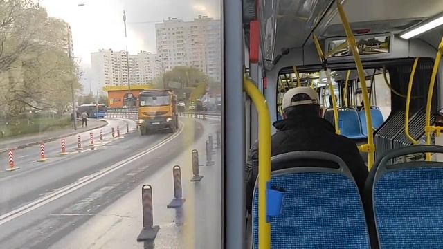 Поездка на автобусе ЛиАЗ-6213.65 2020 № 013438 Маршрут № КМ2 (м. Волжская - м. Дубровка) смотреть онлайн