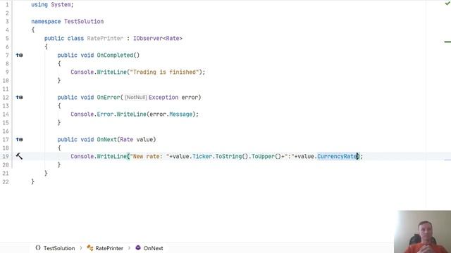 C# - обработка событий смотреть онлайн