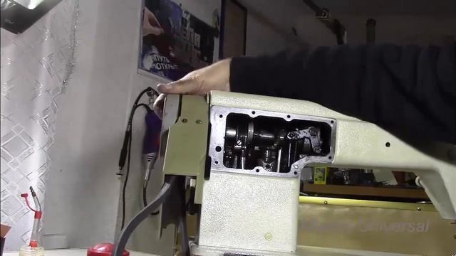 Typical.  Механизм эксцентрика продвижения, проверка состояния. Видео № 505.