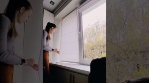 Как снять римские шторы с окна