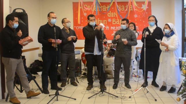 Perayaan Natal KKI-Paris, Christmas Celebration Indonesian Catholic Community - WiFi Family Band смотреть онлайн