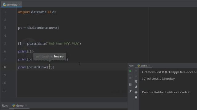 Python Tutorials For Beginners in Telugu - Tutorial 26 - Date Time in Python смотреть онлайн