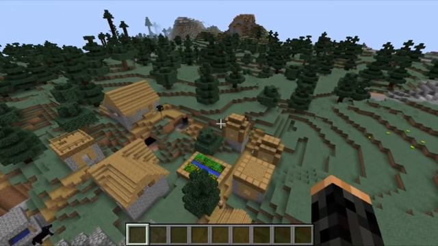 Semilla/Seed Minecraft 2 Aldeas al aparecer 1.12/1.12.2 смотреть онлайн