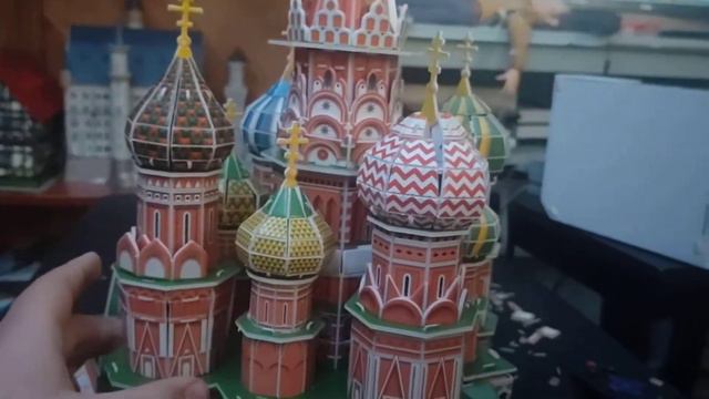 🇷🇺 Building The St. Basil's Cathedral (CubicFun 3D Puzzle) 🇷🇺