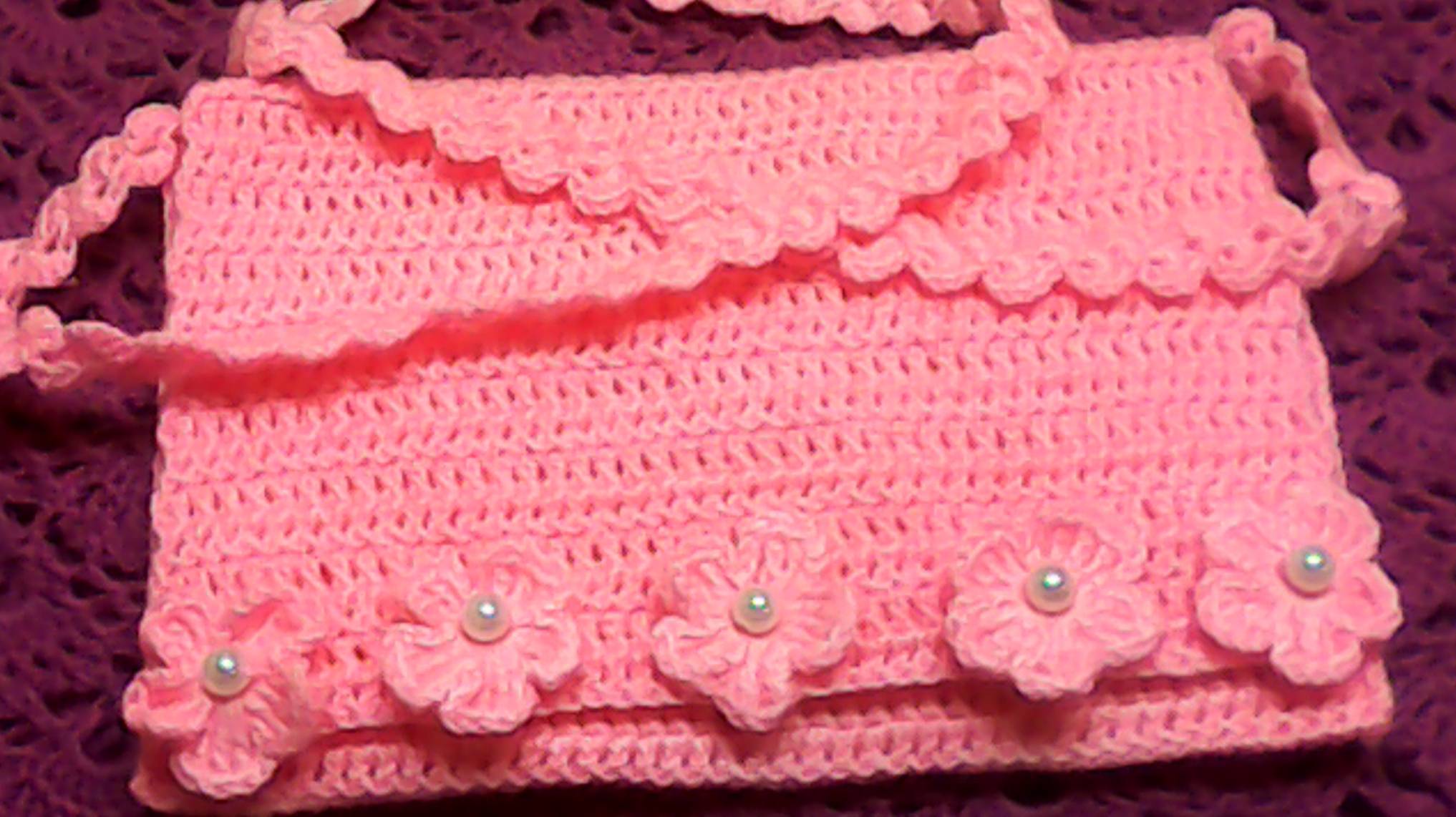 Детская сумочка крючком/МК для начинающих