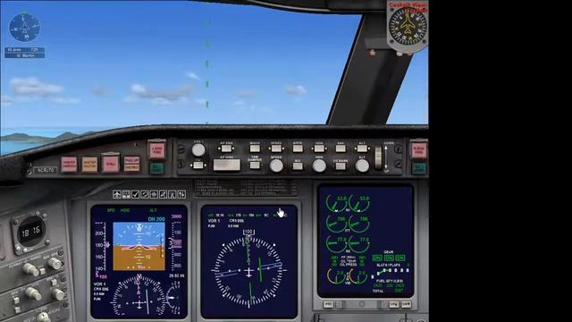 Bombardier CRJ700 Flight 286 Simulator X смотреть онлайн