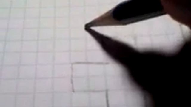 Рисуем 3D крест смотреть онлайн