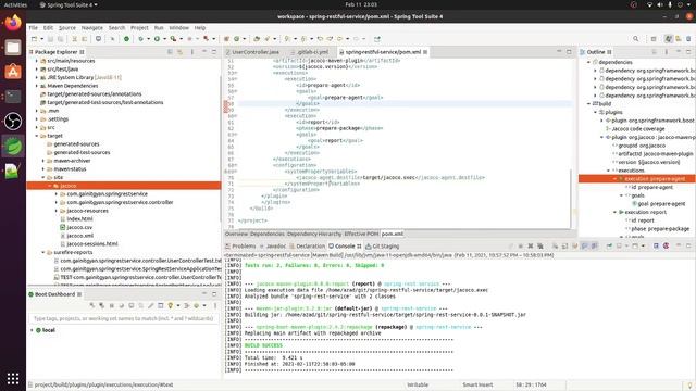 12 GitLab CI/CD-Jacoco Code Coverage job in the pipeline смотреть онлайн