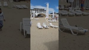 Пансионат Славянка Анапа. Обзор пляжа