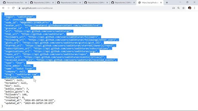 Python - Re Modulü Github Api Uygulaması смотреть онлайн
