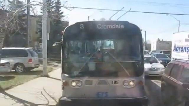 Edmonton Transit System Historic #202, 1954 Canadian Car & Foundry-Brill T48A Trolley Bus Part 1 смотреть онлайн