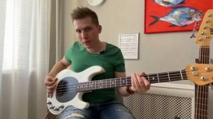 Как играть на басу медиатором (Урок 3)