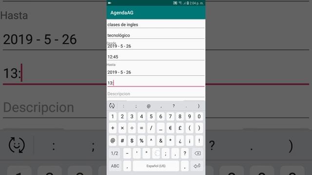 Aplicación de agenda con SQLite смотреть онлайн