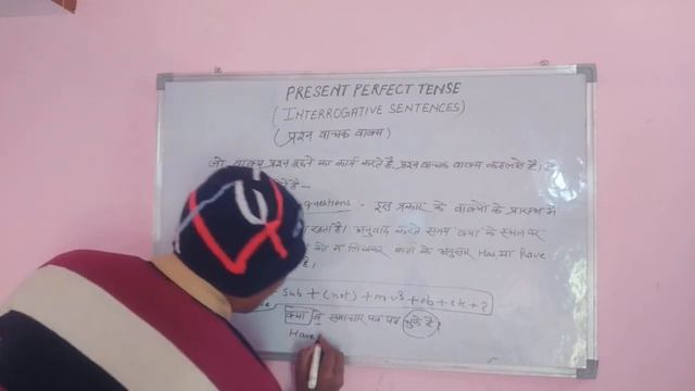 Present Perfect Tense(Interrogative Sentences) смотреть онлайн