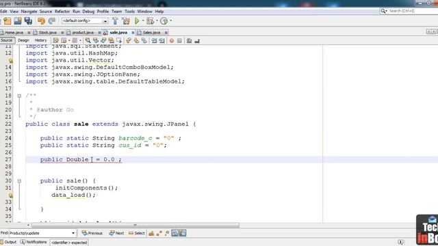 Java MYSQL NetBeans POS inventory System Stock update Full Project with Src code Powerful POS 17 смотреть онлайн