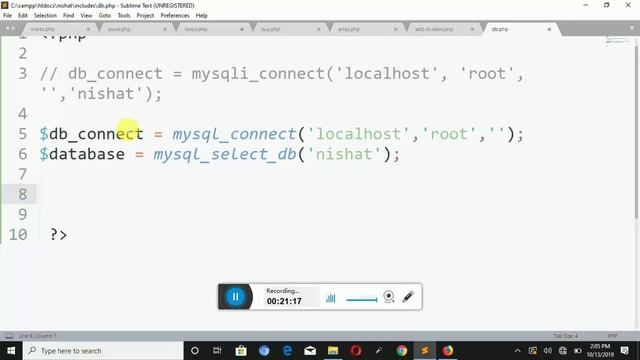 PHP Programming Language Full Course Tutorial|Table Data Add | Row Add |Row Edit|Row Delete смотреть онлайн