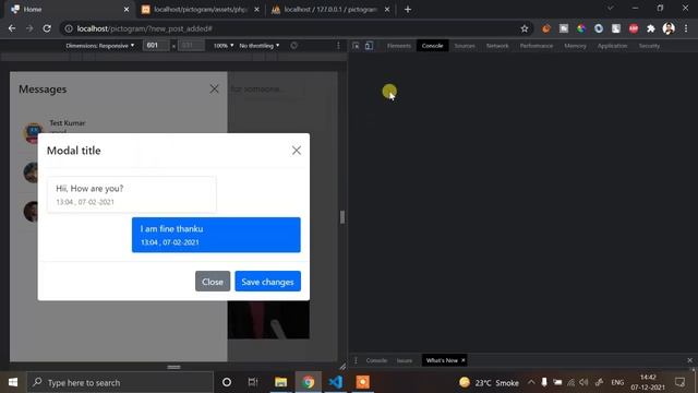 How To Make Social Media Website Using PHP - Realtime User to User Chat System #9 смотреть онлайн