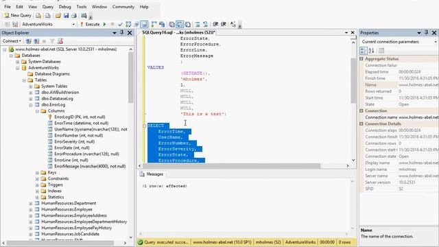 How To: SQL 2008 Tut 8 Insert Into смотреть онлайн
