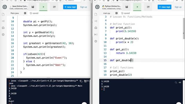 Intro to Python for Java Coders: Functions & Methods смотреть онлайн