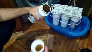 Как открутить мембрану обратного осмоса