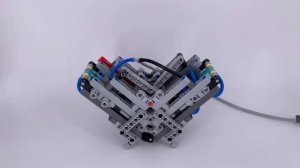 Пневматический двигатель V2 из Лего техник