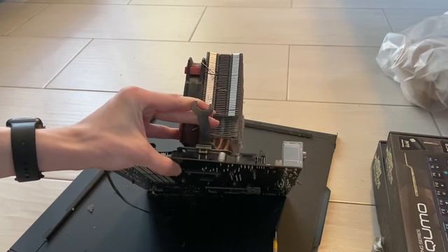 Как снять башенный кулер ID-cooling SE-214 смотреть онлайн