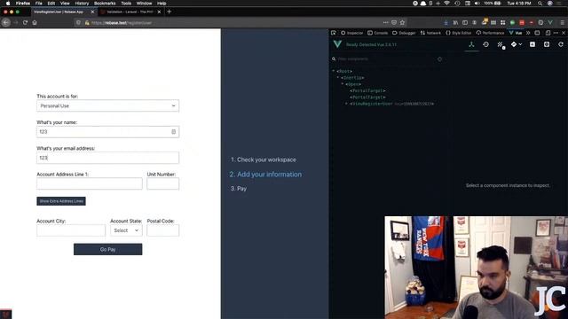 Mult-Tenant Laravel and Vue Application смотреть онлайн