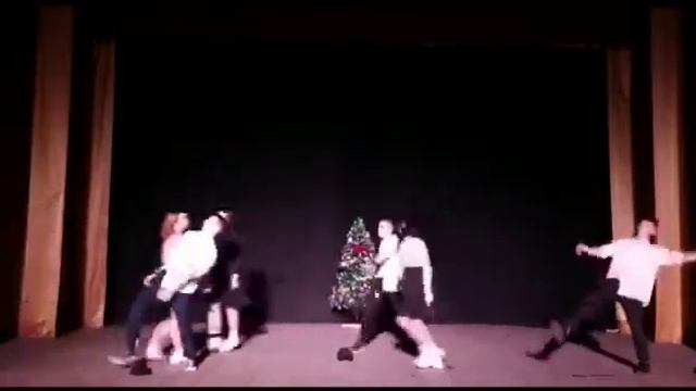 Поздравление с Рождеством!! От танцевального коллектива "Юность" смотреть онлайн