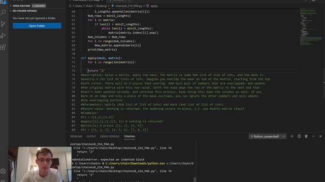INDENTATION SYNTAX! -Visual Studio смотреть онлайн