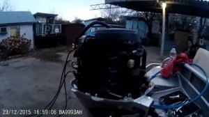 HONDA BF40 Синхронизация карбюраторов synchronization of carburettors