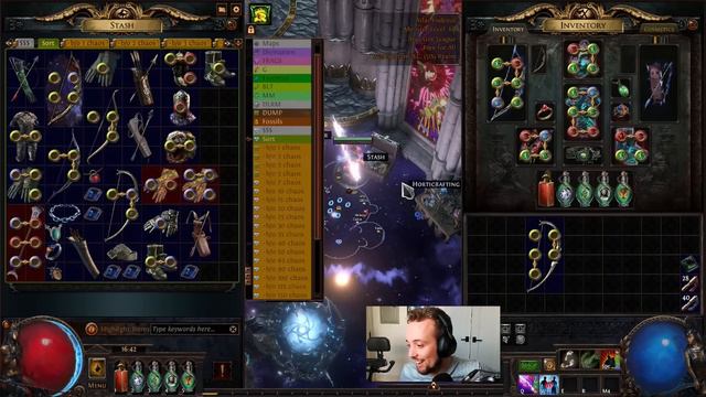 Once in a Lifetime Luck - Path of Exile 3.22 - One of The Best Bows in the League (Day 5) смотреть онлайн