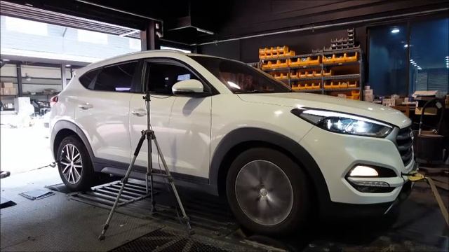 2016 HYUNDAI TUCSON 2 0 E-VGT Mar's ECU Tune Dyno Test 162WHP