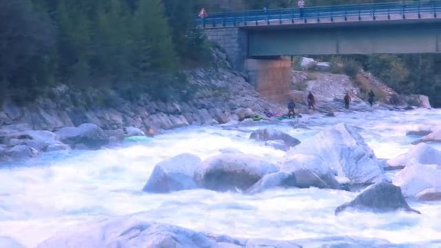 Austria september 2013 - White Water Kayak - native recording 3 смотреть онлайн