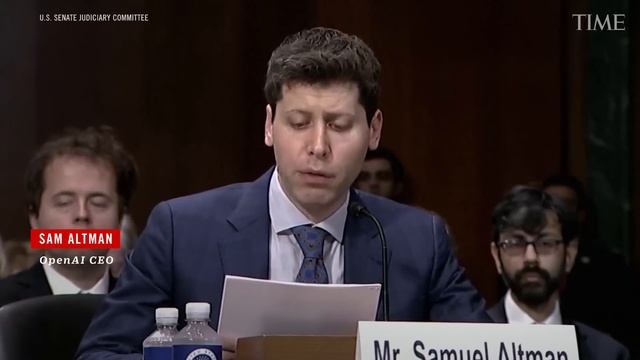 OpenAI CEO Sam Altman Testifies Before Congress About Artificial Intelligence смотреть онлайн