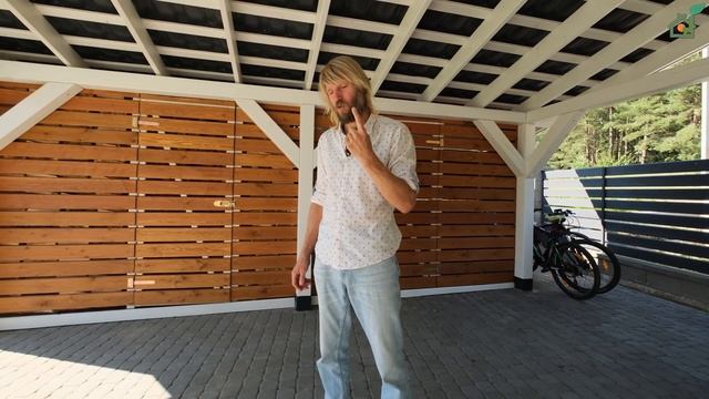 БОЛЬШОЙ НАВЕС НА 3 АВТО К ДОМУ НА ПЕЧИ !!! смотреть онлайн