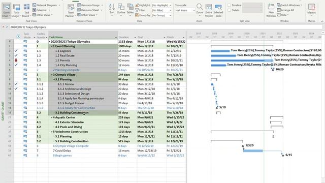 Export from Microsoft Project to PDF/Word/Other - Including the Gantt Chart! смотреть онлайн