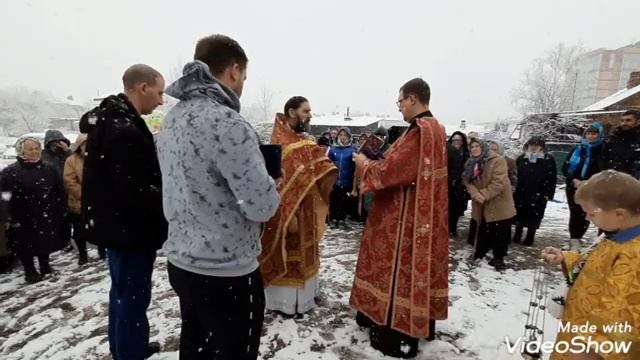 Престольный праздник. Молебен с крестным ходом.21.1122г. С.Михайловка. Прим. край. смотреть онлайн