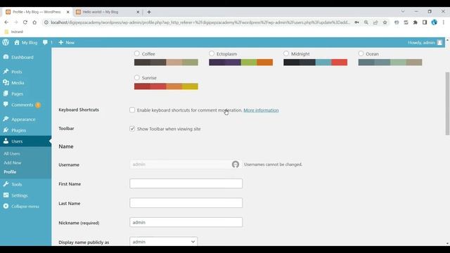 WordPress Dashboard Tutorial - Exploring the WordPress Dashboard | WordPress For Beginners | #2 смотреть онлайн