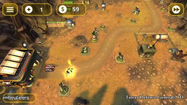 Tower Defense Generals TD (by GameSpire) - strategy game for Android and iOS - gameplay. смотреть онлайн
