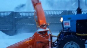 Снегопогрузчик роторный для МТЗ 82.1