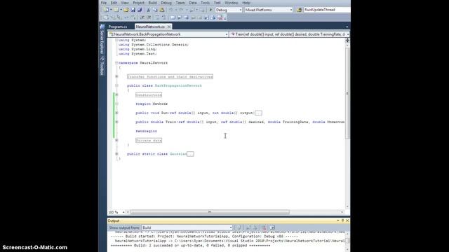 Neural Network Tutorial - Ch. 6.2 Training the network (Part 2) смотреть онлайн