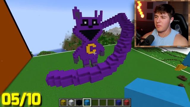 I Cheated with POPPY PLAYTIME in Minecraft Build Battle смотреть онлайн