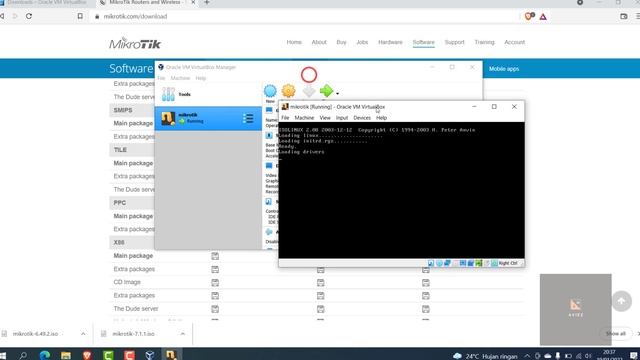 easy on virtualization virtual box, tutorial how to install router os mikrotik at virtual box смотреть онлайн