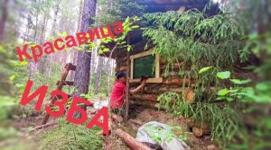 Вот такая вот ИЗБУШКА ПОЛУЧАЕТСЯ! Растёт таёжная усадьба. The house of a forest dweller