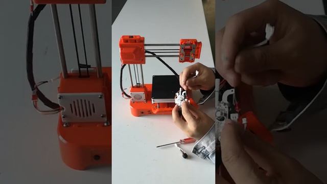 EasyThreed K7, When feeding , light not flash, nozzle not heating up, Nozzle replace video смотреть онлайн