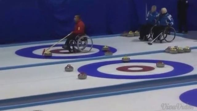 World Wheelchair Curling Championship 2015. смотреть онлайн